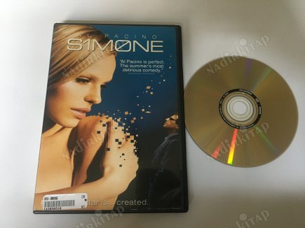 SIMONE- AL PACINO-  117 DAKİKA DVD AMERİKA BASIM *TÜRKÇE DİL SEÇENEĞİ YOKTUR*