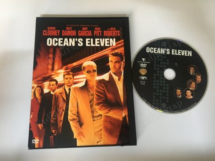 OCEAN’S ELEVEN- GEORGE CLOONEY, BRAD PITT, MATT DAMON - TÜRKİYE BASIM- 112 DAKİKA -  DVD