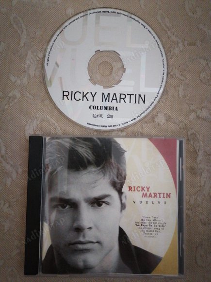 RICKY MARTIN  - VUELVE  1998 AVUSTURYA  BASIM CD