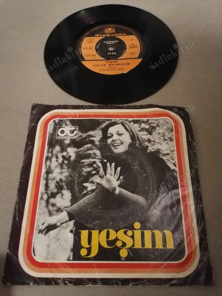 YEŞİM -- Aslan Memedim / Barış Dersi   *1974 Basım 45 lik Türkçe Plak