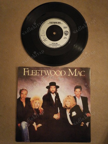 FLEETWOOD MAC -  LITTLE LIES / RICKY 1987 İNGİLTERE BASIM 45 LİK PLAK