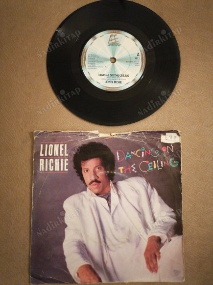 LIONEL RICHIE - DANCING ON THE CEILING - 1986 İNGİLTERE  BASIM 45 LİK PLAK