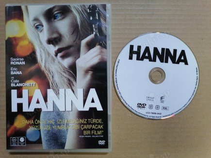 HANNA - SAOIRSE RONAN ERIC BANA -  BİR JOE WRIGHT  FİLMİ - 106  DAKİKA TÜRKİYE BASIM -  DVD  FİLM