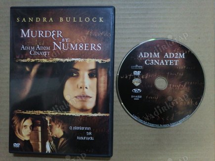 ADIM ADIM CİNAYET ( MURDERS BY NUMBERS ) - SANDRA BULLOCK - 116  DAKİKA TÜRKİYE BASIM -  DVD  FİLM