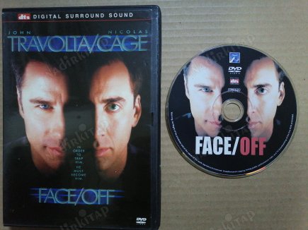 FACE OFF  - PATRICK SWAYZE- DEMI MOORE - BİR JOHN WOO    FİLMİ  -138 DAKİKA USA BASIM (1. BÖLGE )  -  DVD  FİLM (TÜRKÇE DİL SEÇENEĞİ YOKTUR )