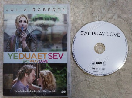 YE DUA ET SEV ( EAT PRAY LOVE )  - JULIA ROBERTS - 139  DAKİKA TÜRKİYE BASIM -  DVD  FİLM