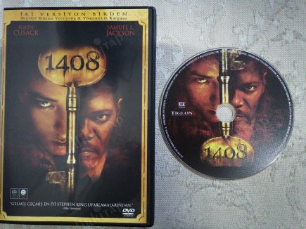 1408 - JOHN CUSACK/ SAMUEL L. JACKSON - BİR MIKAEL HAFSTROM FİLMİ   104   DAKİKA TÜRKİYE BASIM -  DVD  FİLM - (İKİ VERSİYON BİRDEN )FİLM