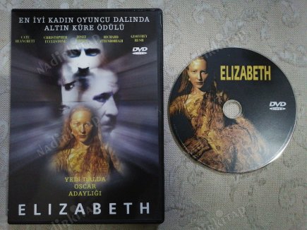 ELIZABETH -  CATE BLANCHETT   - 95 DAKİKA TÜRKİYE BASIM -  DVD  FİLM