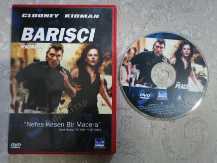 BARIŞÇI - (  THE PEACEMAKER )- CLOONEY/KIDMAN -  DVD  Film -  123 DAKİKA   TÜRKİYE BASIM