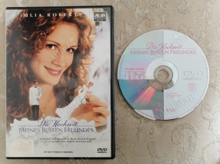 DIE HOCHZEIT MEINES BESTEN FREUNDES / EN İYİ ARKADAŞIM EVLENİYOR / MY BEST FRIEND WEDDING-JULIA ROBERTS-DVD FİLM-101 DAKİKA - ALMANYA BASIM