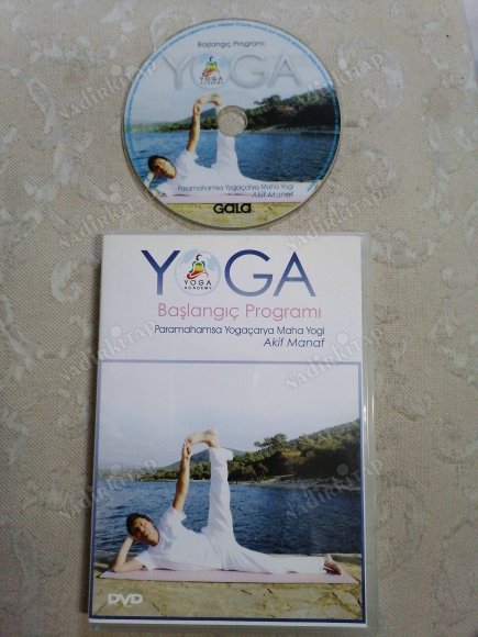 YOGA BAŞLANGIÇ PROGRAMI - AKİF MANAF  47  DAKİKA   2013 TÜRKİYE BASIM  -DVD FİLM