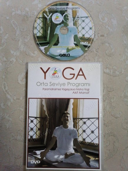 YOGA ORTA SEVİYE PROGRAMI - AKİF MANAF  69  DAKİKA   TÜRKİYE BASIM  -DVD FİLM