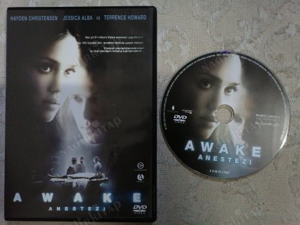 ANESTEZİ ( AWAKE )  -  HAYDEN CHRISTENSEN / JESSICA ALBA - 82  DAKİKA TÜRKİYE BASIM - DVD  FİLM