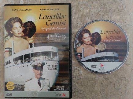 LANETLİLER GEMİSİ  ( VOYAGE OF THE DAMNED ) - FAYE DUNAWAY / ORSON WELLES    - 152  DAKİKA TÜRKİYE BASIM - DVD  FİLM