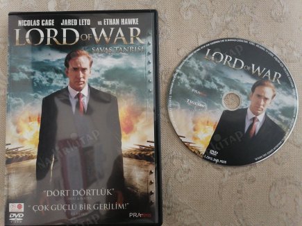 SAVAŞ TANRISI ( LORD OF WAR )  - NICHOLAS CAGE / JARED LETO /ETHAN HAWKE   121 DAKİKA TÜRKİYE BASIM - DVD  FİLM