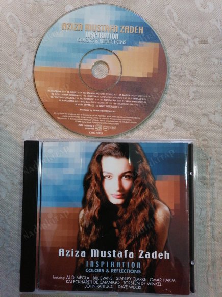 AZİZA MUSTAFA ZADEH  - INSPIRATION COLORS & REFLECTIONS - 2000 ALMANYA BASIM CD ALBÜM