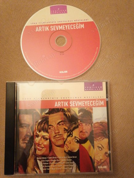 ARTIK SEVMEYECEĞİM- YEŞİLÇAM ŞARKILARI 2 - 2006 TÜRKİYE BASIM CD ALBÜM