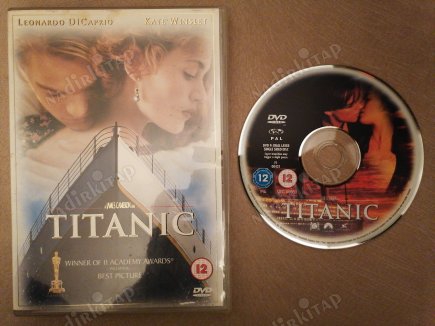 TITANIC - A JAMES CAMERON FILM - LEONARDO DI CAPRIO / KATE WINSLET  - 189   DAKİKA+EXTRAS  - YABANCI BASIM DVD FİLM- TÜRKÇE ALTYAZI YOKTUR