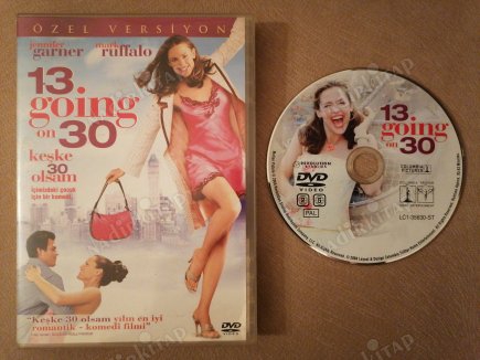 KEŞKE 30 OLSAM ( 13 GOING ON 30 )  - ÖZEL VERSİYON  - JENNIFER GARNER / MARK RUFFALO - 94  DAKİKA+ EXTRAS  - TÜRKİYE BASIM DVD FİLM