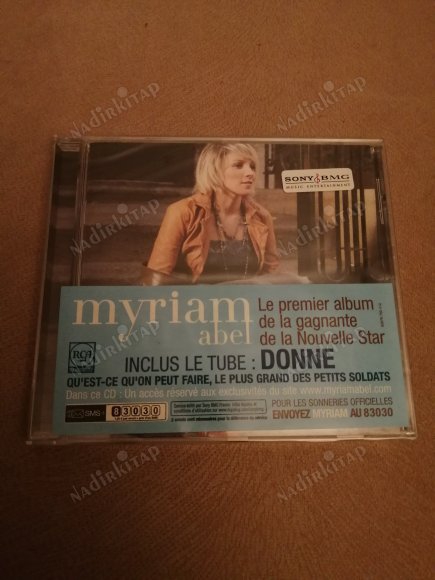 MYRIAM ABEL - LA VIE DEVANT TOI 2005 FRANSA BASIM CD ALBÜM - AÇILMAMIŞ AMBALAJINDA