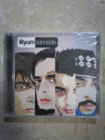 LİTYUM - SAHNEDE  - 2009 TÜRKİYE  BASIM  CD ALBÜM - AÇILMAMIŞ AMBALAJINDA