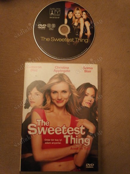 ATEŞLİ VE TATLI ( THE SWEETEST THING ) -   CAMERON DIAZ / CHRISTINA APPLEGATE -  DVD  Film -87 DAKİKA   TÜRKİYE BASIM