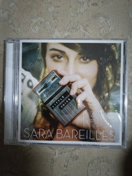 SARA BAREILLES - LITTLE VOICE  - 2008 SONY MUSIC TÜRKİYE  BASIM CD ALBÜM - AÇILMAMIŞ AMBALAJINDA