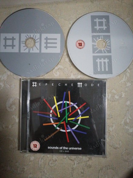 DEPECHE MODE - SOUNDS OF THE UNIVERSE  2009 EEC ( AVRUPA ) BASIM CD ALBÜM + DVD (+12)