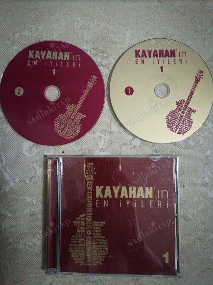 KAYAHAN’IN EN İYİLERİ 1 - ( 2 CD )   2014 TÜRKİYE  BASIM 2 X CD ALBÜM