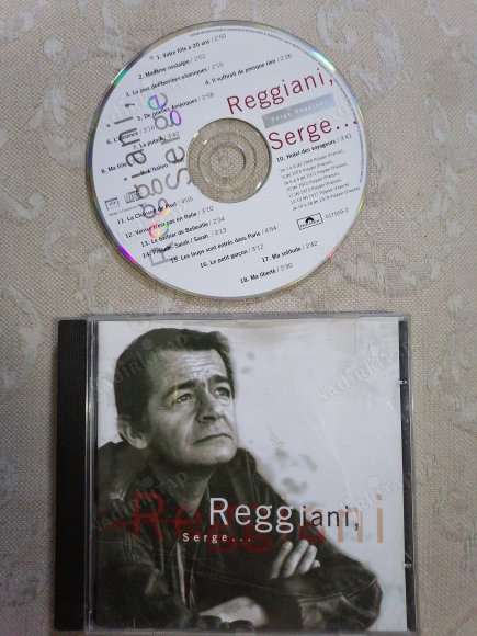 SERGE REGGIANI - REGGIANI , SERGE   - 1992 FRANSA  BASIM CD ALBÜM