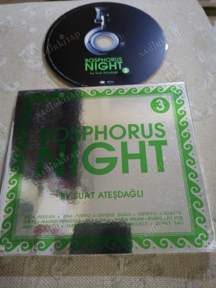 BOSPHORUS NIGHT 3 BY SUAT ATEŞDAĞLI - ALBÜM CD - TÜRKİYE 2009 BASIM