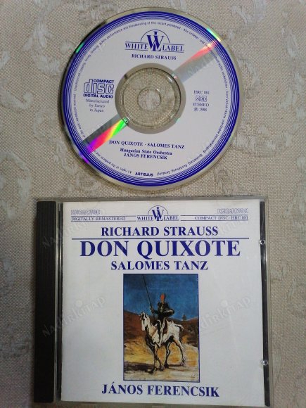 RICHARD STRAUSS - DON QUIXOTE / SALOMEZ TANZ - ( CONDUCTOR:JANOS FERENCSIK )  - CD ALBÜM CD - TÜRKİYE 2013 BASIM