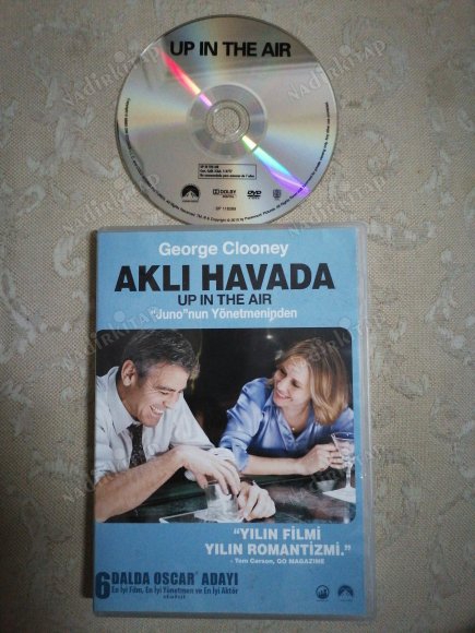 AKLI HAVADA  - UP IN THE AIR - George Clooney  - DVD  Film - 105 Dakika - TÜRKİYE BASIM