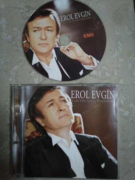 EROL EVGİN / YENİ YILA SENSİZ GİRİYORUM  / MAXI SINGLE CD / 2010 TÜRKİYE BASIM