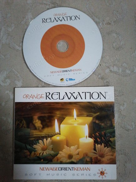 ORANGE RELAXATION / NEWAGEORIENTKEMAN  / CD ALBÜM   / 2005 TÜRKİYE    BASIM