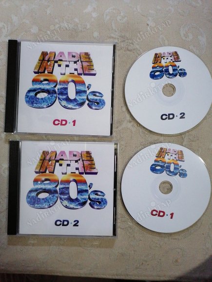 MADE IN THE 80’S   - 2 CD LİK ALBÜM  CD  ( 33 ŞARKI ) - SONY MUSIC TÜRKİYE   2012 BASIM