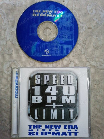 SLIPMATT - SPEED 140 BPM + THE NEW ERA  ALBÜM  CD - 2001 USA   BASIM