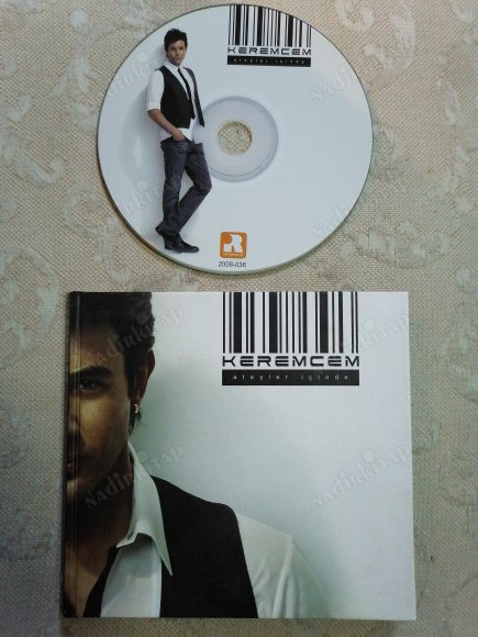 KEREMCEM - ATEŞLER İÇİNDE  - 2008 TÜRKİYE BASIM  SINGLE CD