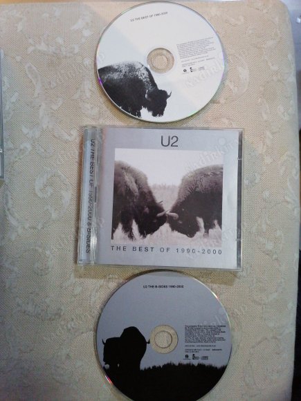 U2  / THE BEST OF 1990-2000    / 2 CD / 2002 AVRUPA   BASIM  ALBÜM CD