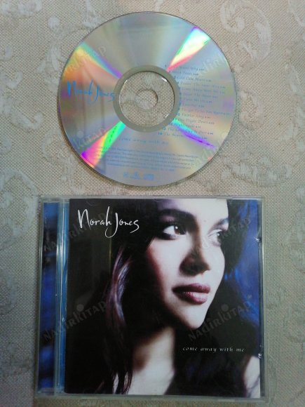 NORAH JONES - COME AWAY WITH ME - 2002 AVRUPA  BASIM  ALBÜM CD