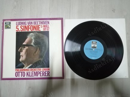 BEETHOVEN  -Symfonie Nr 5 In C,Op.67 (5. SENFONİ)  - 1975 ALMANYA  BASIM LP 33’LÜK PLAK