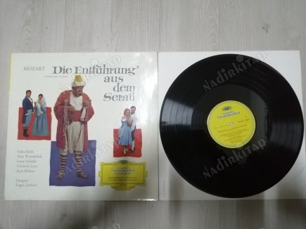 MOZART - Die Entführung Aus Dem Serail ( SARAYDAN KIZ KAÇIRMA OPERASI ) - 1977 ALMANYA  BASIM LP