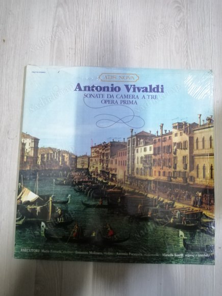 ANTONIO VIVALDI -   Suonate Da Camera A Tre - Opera Prima - 1979 İTALYA BASIM  DOUBLE LP ALBÜM 33 LÜK PLAK - NADİR PLAK - AÇILMAMIŞ AMBALAJINDA