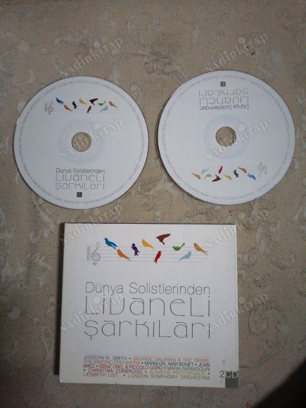 DÜNYA SOLİSTLERİNDEN LİVANELİ ŞARKILARI - 2008 TÜRKİYE   BASIM  ALBÜM CD  *2 CD *