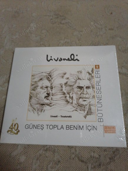 LİVANELİ - GÜNEŞ TOPLA BENİM İÇİN   - 2011 TÜRKİYE BASIM  ALBÜM CD  *AÇILLMAMIŞ AMBALAJINDA *