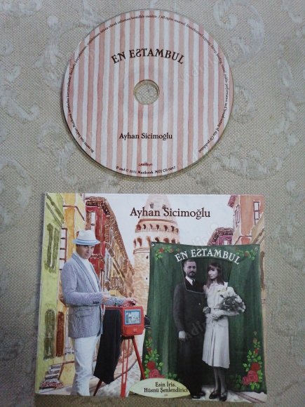 AYHAN SİCİMOĞLU - EN ESTAMBUL -  2011  TÜRKİYE BASIM CD