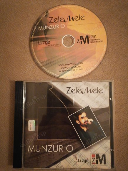 ZELE MELE - MUNZUR O  - 2006  TÜRKİYE   BASIM  ALBÜM CD   ( KÜRTÇE CD  )