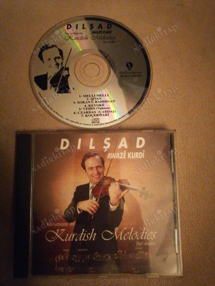 DILŞAD - AWAZE KURDI   ( KURDISH MELODIES ) - 1995  TÜRKİYE   İLK BASIM  ALBÜM CD   ( KÜRTÇE CD  )- KAHVERENGİ BANDROL