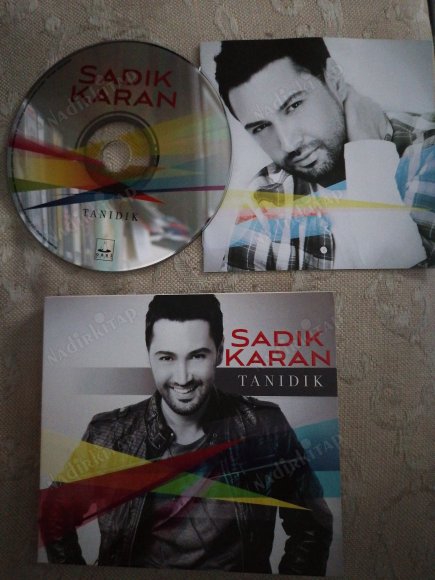 SADIK KARAN - TANIDIK - 2009  TÜRKİYE  BASIM  CD ALBÜM