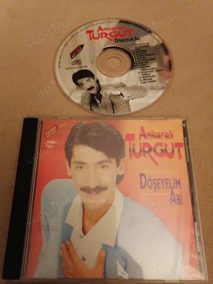 ANKARALI TURGUT - DÖŞEYELİM ABİ - 1997 TÜRKİYE  BASIM   ALBÜM CD - SARI BANDROL